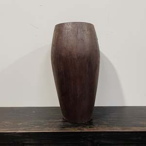 Buckets And Bowls: Large Teak Drum
