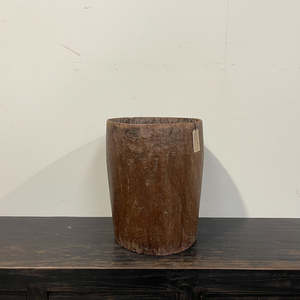 Buckets And Bowls: Teak Drum