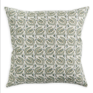 Cushion Covers Inners: Walter G - Broccato Slate ( Hand Block Printed ) Cushion Cover ONLY