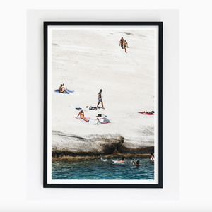 Photographic Milos Sun FRAMED ARTWORK  910mm x 1257mm