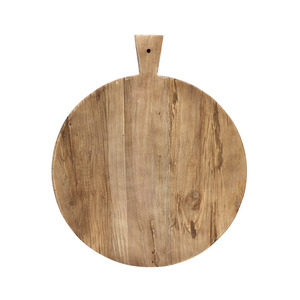Serving/Chopping  Board CIRCLE WITH HANDLE 50 DIA x 2