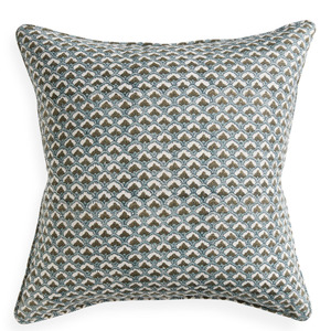 Homewares: Walter G- Madeira Slate (Hand Block Printed) Cushion Cover ONLY