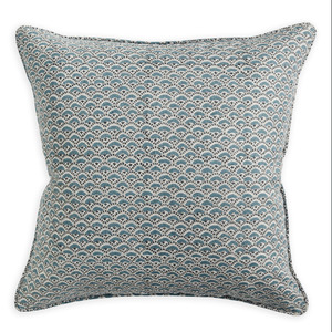 Homewares: Walter G - Naples Mineral ( Hand Block Printed) Cushion Cover ONLY
