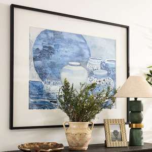 Blue & White with Plate ARTWORK 1700x860H