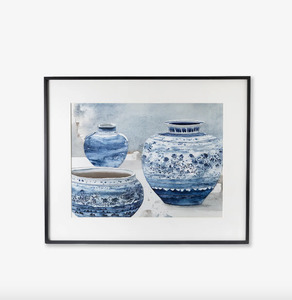 Blue & White Vases ARTWORK 1700x860H
