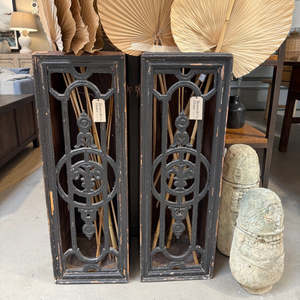 Candles: Umbrella Wooden Iron Pot