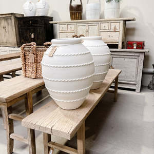 Milky White LARGE PLANTER