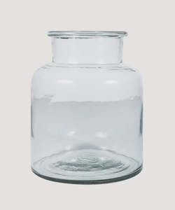 All Test: Wide Glass Vase 2 Sizes