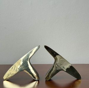 Decor: T Bookends by Carl Auböck