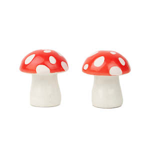 Mushroom (Toadstool) Salt & Pepper Shaker Set