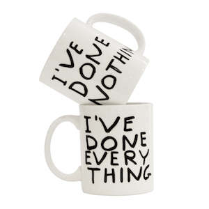 David Shrigley: David Shrigley I've Done Everything Mug