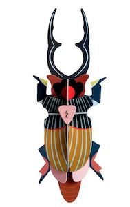 Art: Giant Stag Beetle Wall Art by Studio ROOF