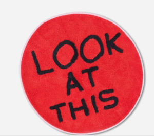 Art: 'Look At This' Rug by David Shrigley