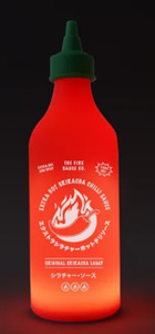 Design: Chilli Sauce Bottle Squeezy Lamp