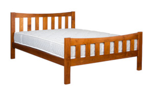 Delta Slatted Bed Frame – High Foot