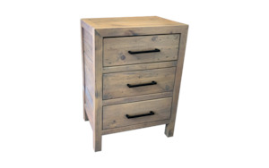 Brooklyn 3 Drawer Bedside