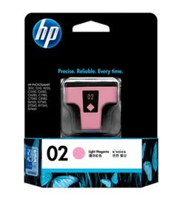 HP 02 Light Magenta Ink Cartridge