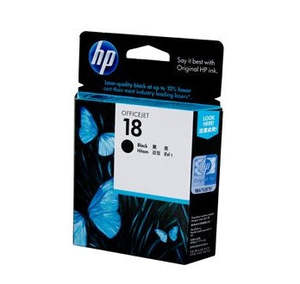 Ink Toner: HP 18 Black Original Ink Cartridge