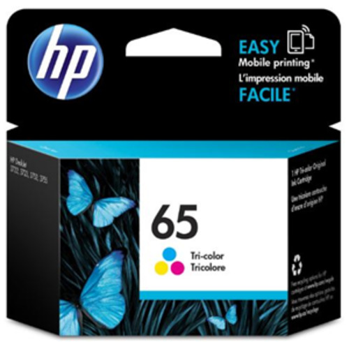 Ink Toner: HP 65 Tri-Colour Ink Cartridge