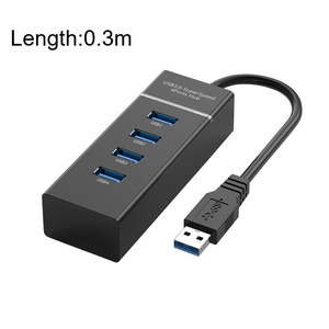 Tech 1: 4-PORT 3.0 USB HUB - 0.3 Meters