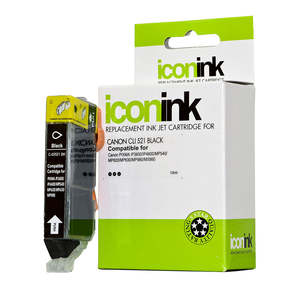 Canon: Compatible Canon CLI 521 Black Ink Cartridge