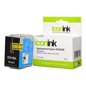 Compatible Epson 252XL C13T253192 Black Ink Cartridge