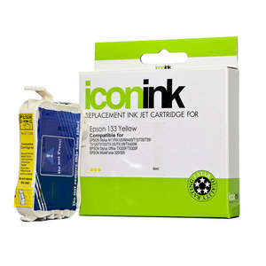Compatible Epson 133 Yellow Ink Cartridge