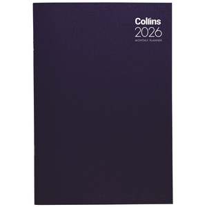 2026 Collins A4 Monthly Planner