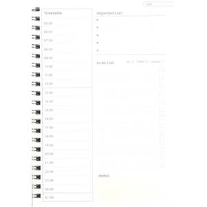 Calendars Diaries: Time Table - To Do List
