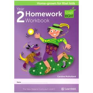 Childrens Educational Books: LearnWell ESA Start Right Homework Workbook Year 2