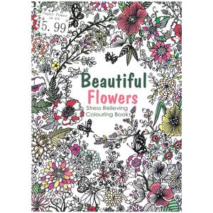 Colouring Books - Beautiful Flowers