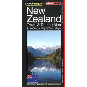 Kiwimaps New Zealand Touring & 10 Towns Minimap