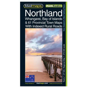 New Zealand: Pathfinder Northland, Whangarei, Bay of Islands, & 61 Provincial Town Maps