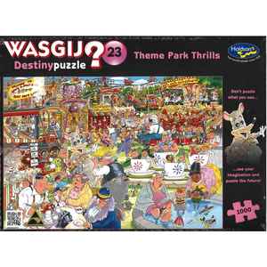 Wasgij Jigsaws: Wasgij ? Destiny Puzzle 23 - Theme Park Thrills
