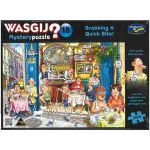 Wasgij? Jigsaw Puzzle Mystery 18 - Grabbing A Quick Bite!