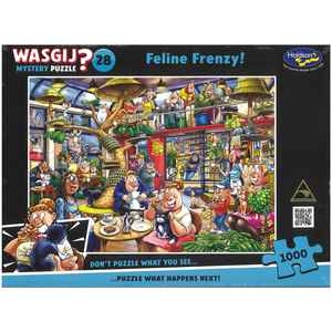Wasgij ? Mystery Puzzle 28 - Feline Frenzy!