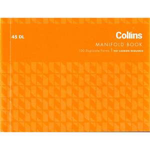 Collins 45DL Manifold Book
