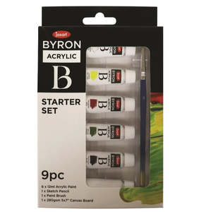 Paints: Jasart Byron Watercolour Starter Sets 9pc