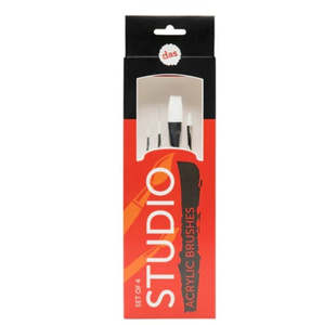 Paints: DAS STUDIO ACRYLIC BRUSH SET 4