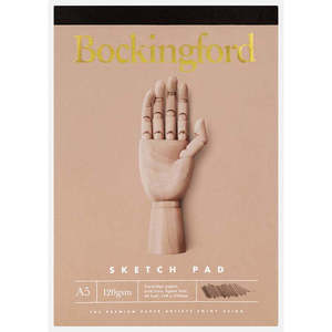 Art Pads Books: Bockingford Pad B21 Sketch A5 120gsm 60 Leaf
