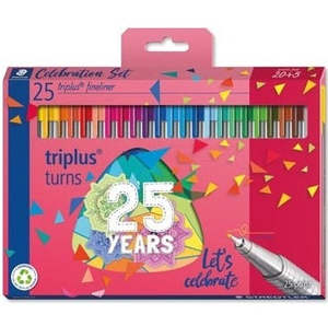 STAEDTLER FINELINER TRIPLUS 25PC 0.3mm