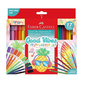 Colouring Pens Markers: Faber-Castell: Good Vibes - Inspiration Set