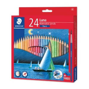 Staedtler Luna Aquarell Watercolour Pencils Pack of 48