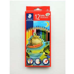 Coloured Pencils: Staedtler Luna Colour Pencils Full (12 Pack)