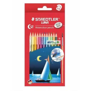 Coloured Pencils: Staedtler Luna Aquarell 12 Water Colour Pencils