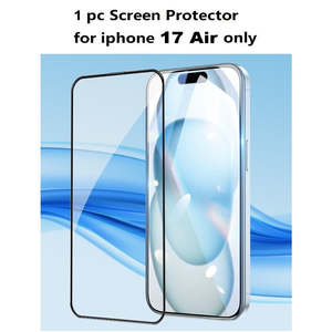 Full Tempered Glass Screen Protector for iPhone 17 Air