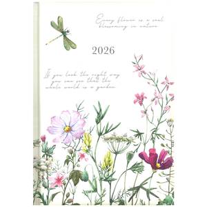 2026 A5 Diary Week to View - Wild Harmony
