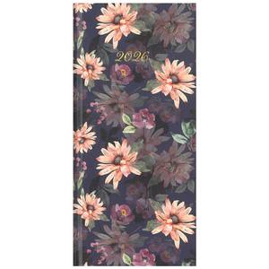 2026 Pocket Diary Week to View - Blushing Blooms