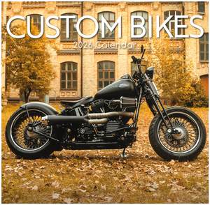 2026 Bc Calendars: 2026 Wall Calendar - Custom Bikes