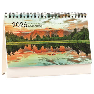 2026 Desk Calendars: 2026 New Zealand Desk Calendar